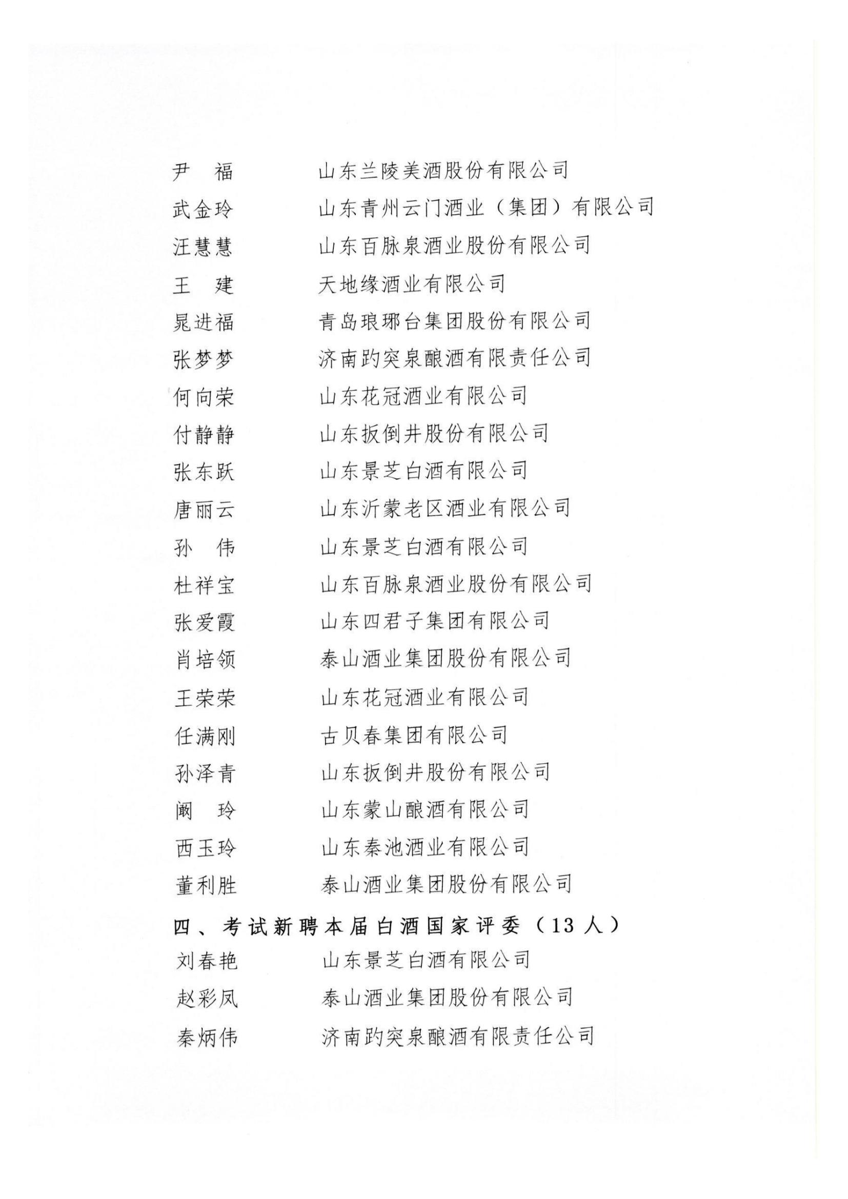 关于中国食品工业协会第十届白酒评委聘任情况的通报_02.jpg