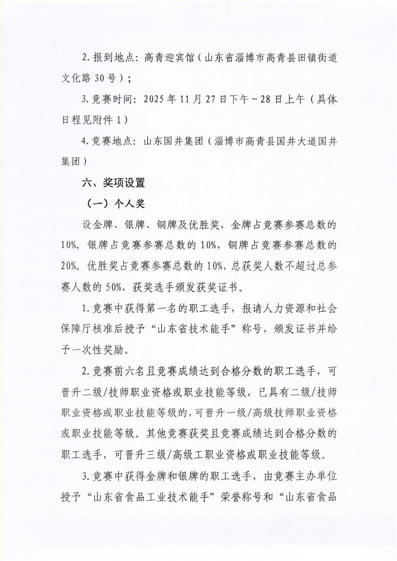 55号 关于举办山东省“技能兴鲁”职业技能大赛—“国井杯”2025年山东省食品工业职业技能竞赛（调味品品评师）的通知_03.jpg